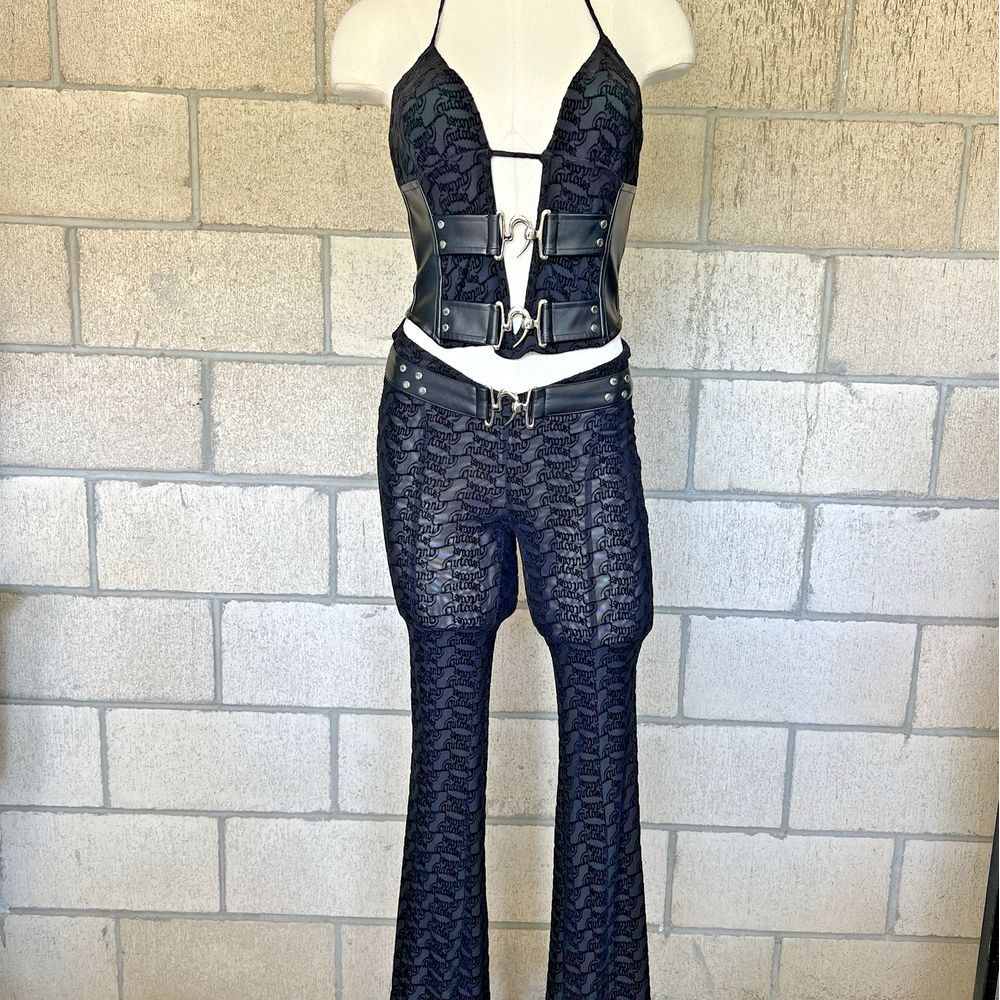 Black Lace Flare Pants — Women's Boot Cut & Flare